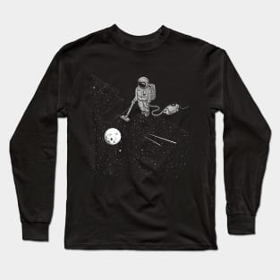 Space Cleaner Long Sleeve T-Shirt